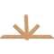 Ekena Millwork Kennewick Timber Gable Bracket, Western Red Cedar, 72"W x 48"H x 1 1/2"D x 5 1/2"F, 16/12 Pitch GBW072X48X0206KEN00SWR - alternate 5